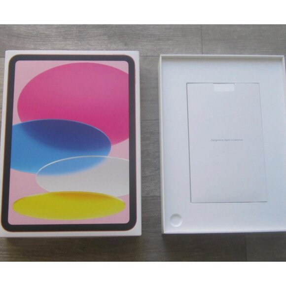 EMPTY BOX ONLY Pink iPad (A16) 128 GB A3354 Wifi 2025 - Picture 2 of 8